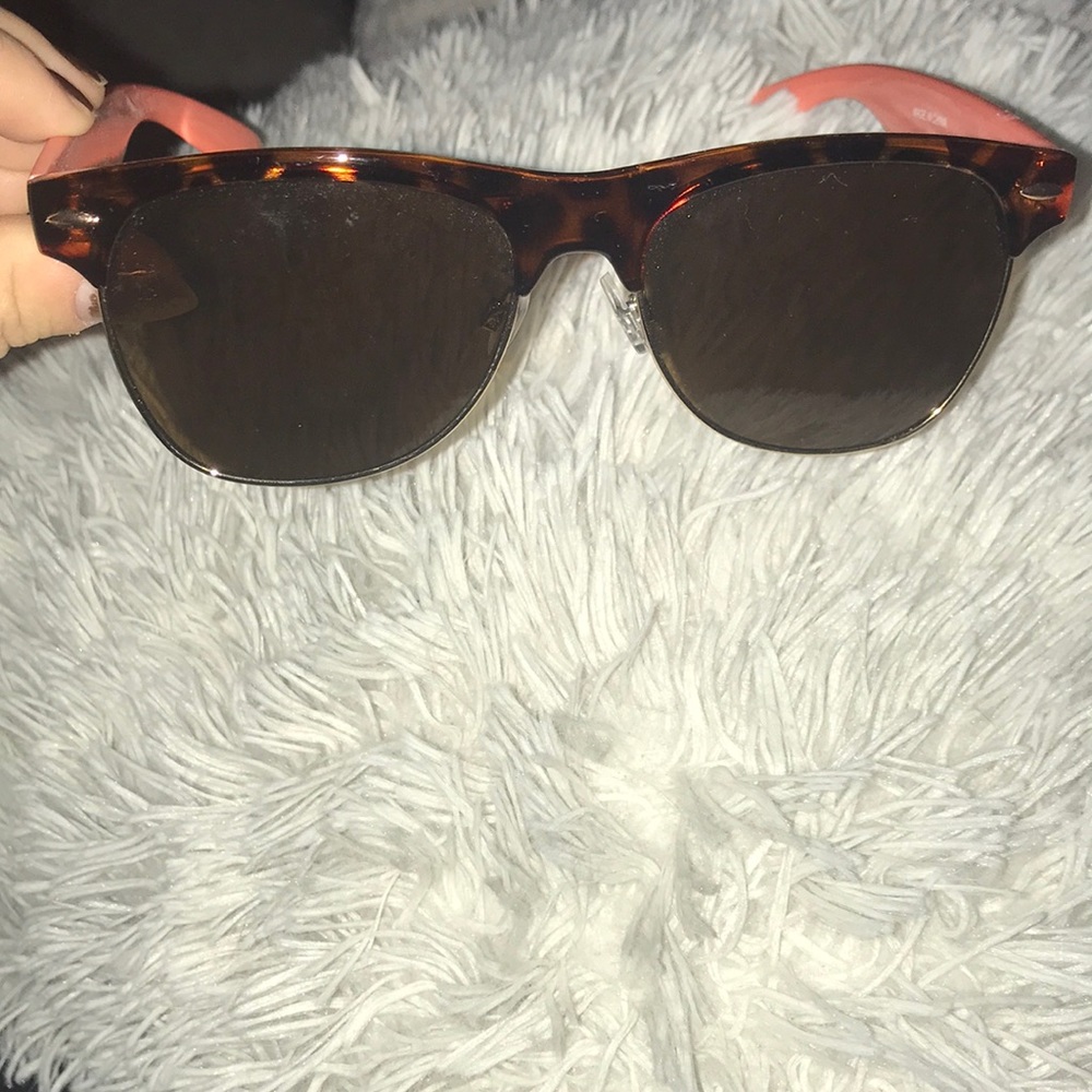 Icing sunglasses orange arms